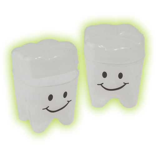 House Brand 4020 Children's Tooth Keeper Container Glow in the Dark 12/Pk House Brand 4020 Children's Tooth Keeper Container Glow in the Dark 12/Pk